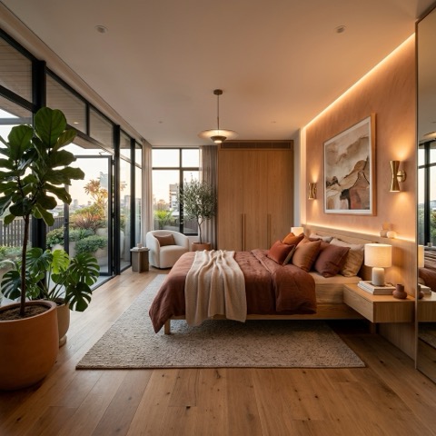 Modern furnished room - RoomDekho